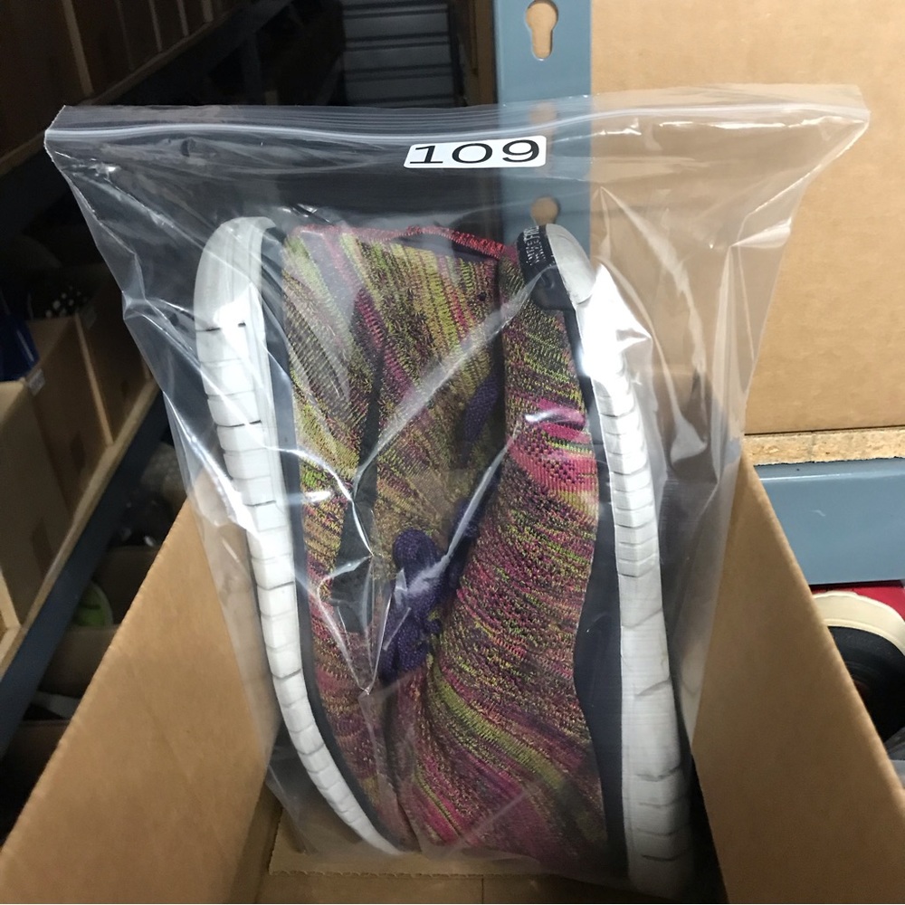 Nike Free Flyknit Chukka 'Multicolor Fireberry' 639700-501 Men's Size 10 - Picture 12 of 12